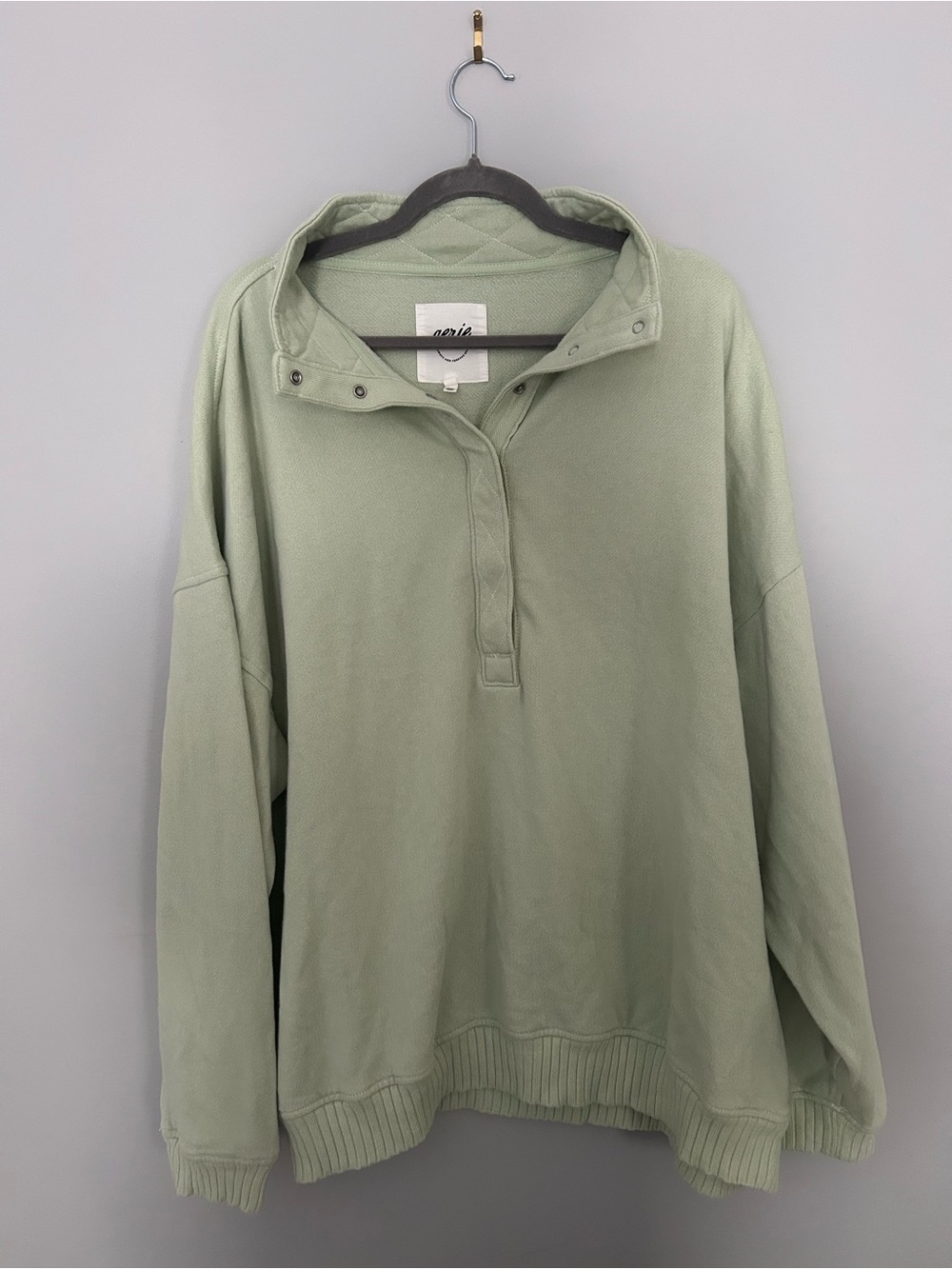 Aerie Sage Green Pullover Sweater